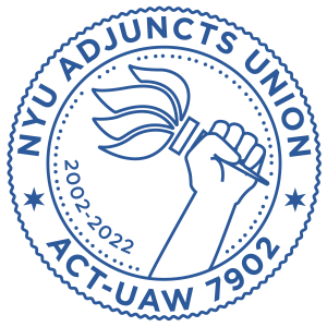 NYU Adjuncts Union Logo
